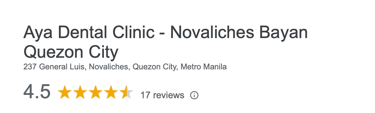 Aya Dental Clinic Review
